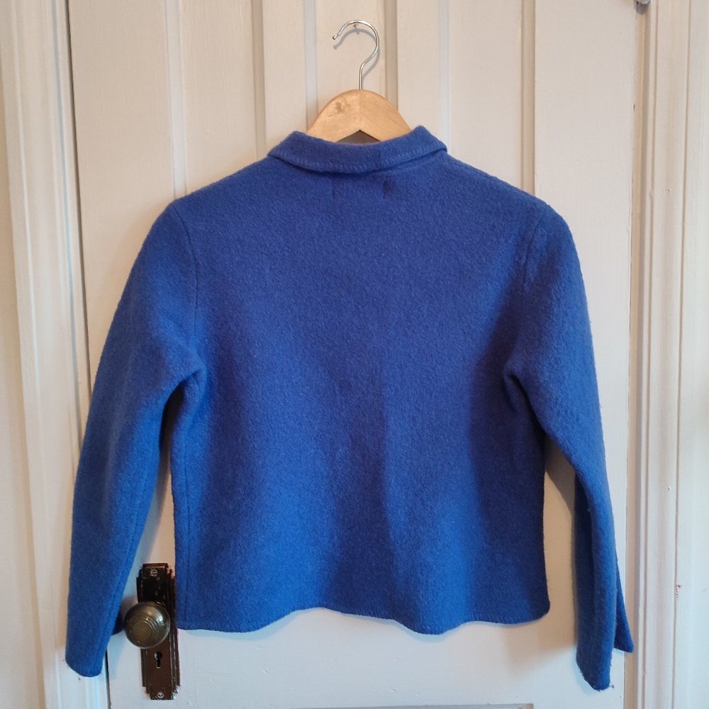 100% wool cropped jacket - Picture 6 of 9